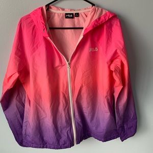FILA multi colored windbreaker